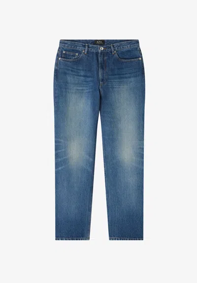 A.p.c. A. P.c. Martin Jeans 27 Indigo In Blue