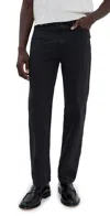 Apc A. P.c. New Standard Jeans Lze Noir Delave In Black
