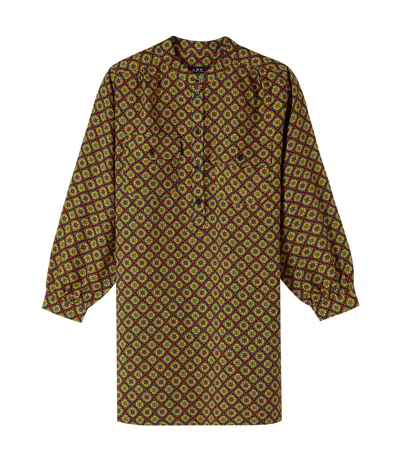 A.p.c. A. P.c. Mathilde Dress 34 Yellow