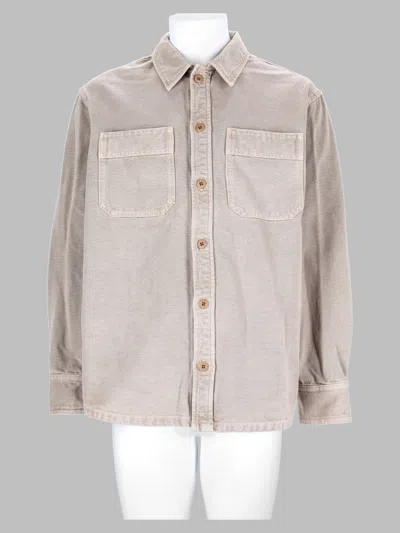 A.p.c. A. P.c. Men's 100% Cotton Shirt In Transparent