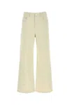 A.p.c. Beige Bootcut Jeans In Beige