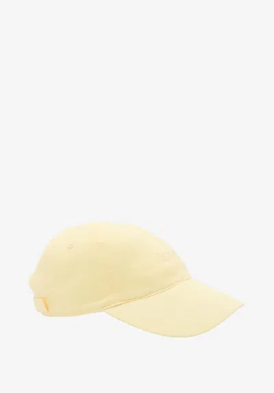 A.p.c. A. P.c. Men's Charlie Cap Size: 60 In Pale Yellow In Neutral