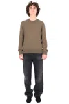 A.p.c. A. P.c. Minimalist Pullover Sweater For Men In Brown