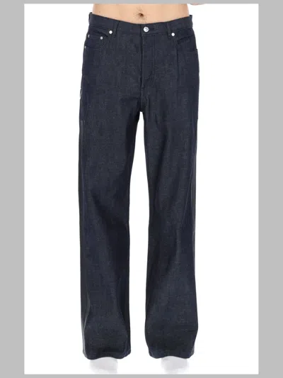 A.p.c. A. P.c. Men's High-rise Jeans In Size 32 In Blue