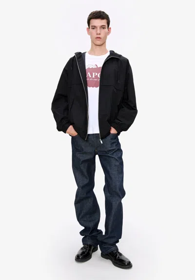 Apc A. P.c. Men's Iggy Windbreaker Size: Medium In Black