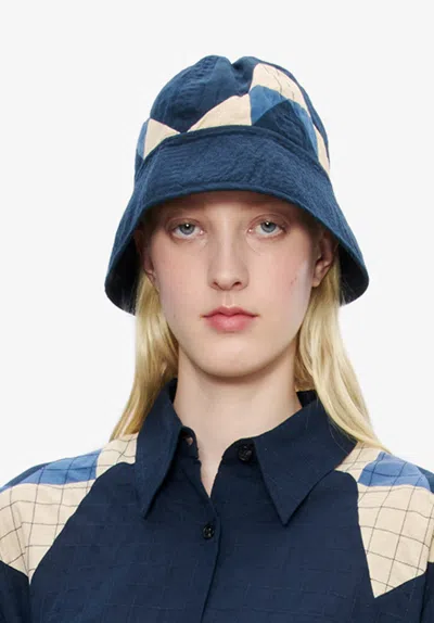 A.p.c. A. P.c. Men's Le Bob Quilt Size: 56 In Dark Indigo In Blue