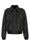 A.p.c. Black Regular Bomber Jacket In Black