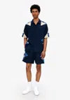 A.p.c. A. P.c. Patchwork Shirt S Indigo In Blue