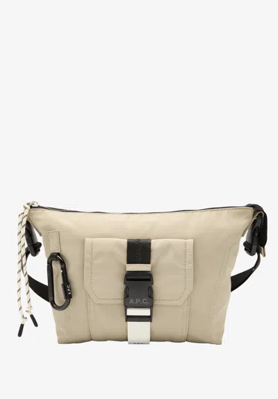 Apc A. P.c. Men's Trek Satchel One Size In Putty