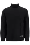 Apc A.p.c. Walter High-neck Sweater In Black