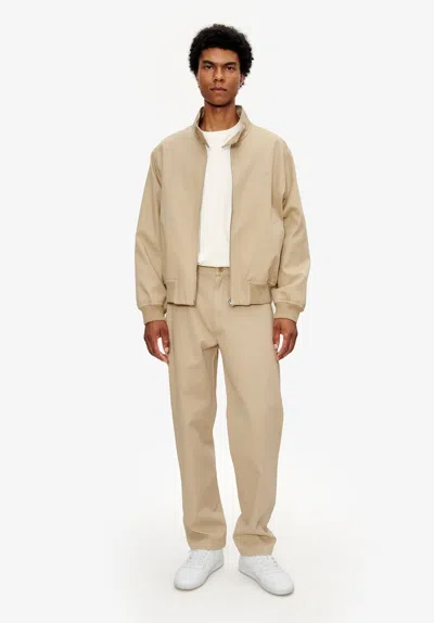 A.p.c. A. P.c. Men's Zipped Jacket Size: Extra Large In Beige In Neutral