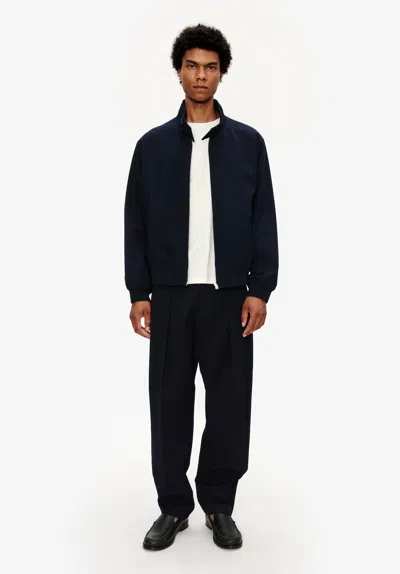 A.p.c. A. P.c. Men's Zipped Jacket Size: Small In Blue
