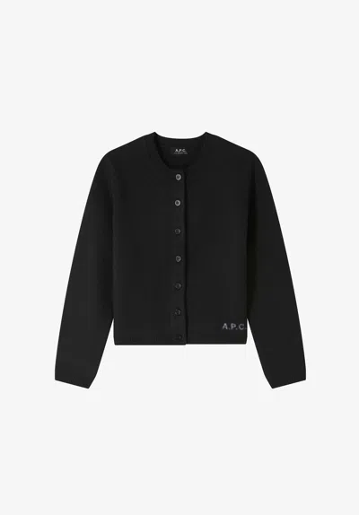 A.p.c. A. P.c. Mila Cardigan S Black