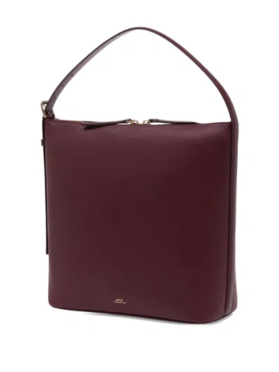 A.p.c. A. P.c. Mini Cowhide Tote Bag In Pattern