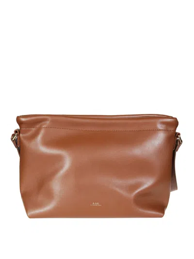 A.p.c. A. P.c. Mini Crossbody Bag In Brown