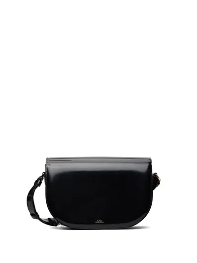 A.p.c. A. P.c. Mini Handbag 10 X 6.5 X 3 Cm With Adjustable Strap In Black