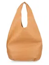A.p.c. Beige Le Neige Large Hobo In Orange
