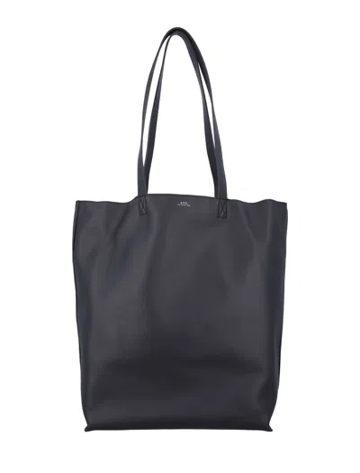 A.p.c. A. P.c. Mini Sleek Leather Bag In Black