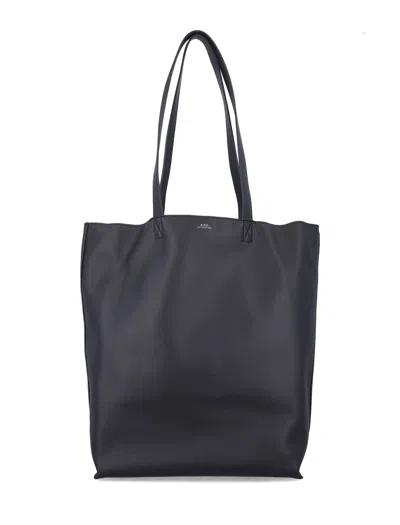 A.p.c. A. P.c. Mini Sleek Leather Bag In Nero