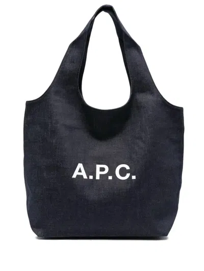 Apc A. P.c. Mini Tote Handbag In Purple
