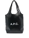 A.p.c. Tote Ninon Small In Black