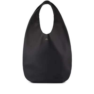 A.p.c. A. P.c. Neige Tote Bag In Black