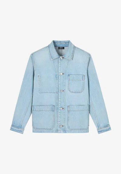 A.p.c. A. P.c. New Rodney Jacket L Blue