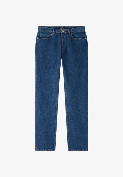A.p.c. A. P.c. New Standard Jeans 24 Indigo In Blue