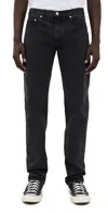 Apc A. P.c. New Standard Jeans Lze Noir Delave In Lze Noir Delave