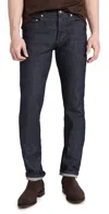 Apc Navy Petit New Standard Jeans In Indigo