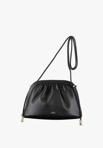 Apc A. P.c. Ninon Drawstring Bag One Size Black