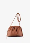A.p.c. A. P.c. Ninon Drawstring Bag One Size Brown In Brown