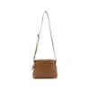A.p.c. A. P.c. Ninon Drawstring-fastening Shoulder Bag In Brown