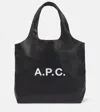 Apc Knitted Turtleneck Dress With Cut Out Detail In Black