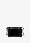 A.p.c. A. P.c. Ninon Mini Bag One Size Black In White