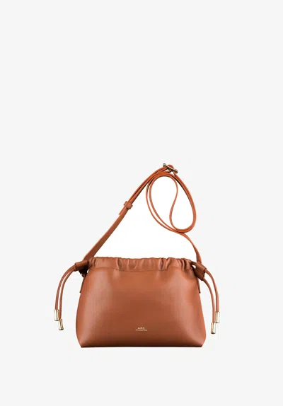 A.p.c. A. P.c. Ninon Mini Bag One Size Brown