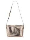 Apc Ninon Mini Shoulder Bag In Silver