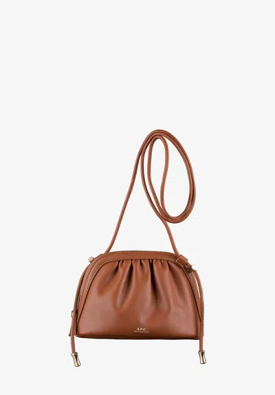 A.p.c. A. P.c. Ninon Small Drawstring Bag One Size Black