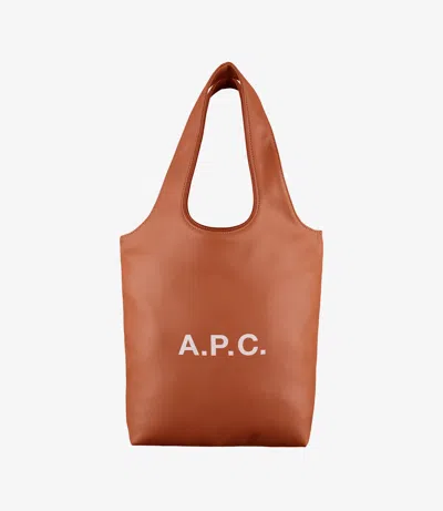 A.p.c. A. P.c. Ninon Small Tote Bag One Size Brown