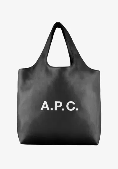 A.p.c. A. P.c. Ninon Tote Bag One Size Black