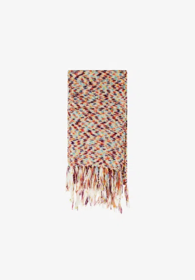 A.P.C. A. P.C. NOAH SCARF ONE SIZE MULTICOLOURED