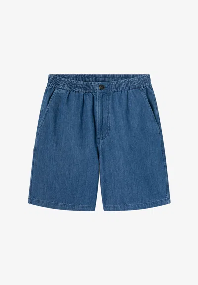 A.p.c. A. P.c. Norris Shorts Xxl Blue