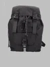 A.p.c. A. P.c. Nylon Roll-top Backpack In Black
