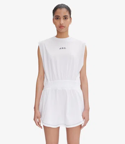 A.p.c. A. P.c. On Court Dress L White