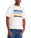 Apc Open-necked Black Shirt In Blanc