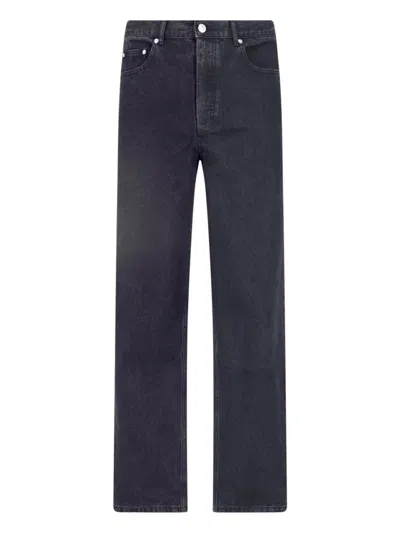 A.p.c. A. P.c. Organic Cotton Jeans In Black