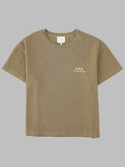 A.p.c. A. P.c. Organic Cotton Women's T-shirt - Fw26 In Multi