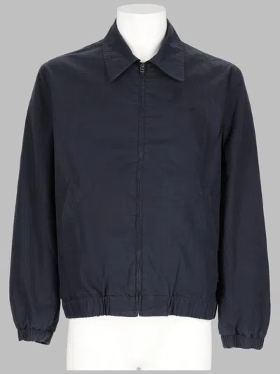 A.p.c. A. P.c. Organic Cotton Zip Front Bomber Jacket In Multi
