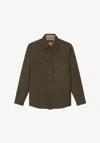 A.p.c. A. P.c. Overshirt-jacket 42 Green