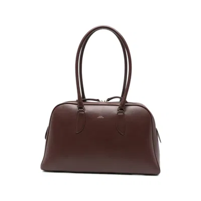 A.p.c. A. P.c. Paloma Shoulder Bag In Brown